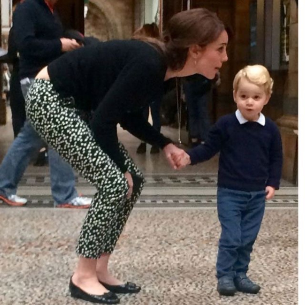 Zara floral pants ASO Kate Middleton size 8